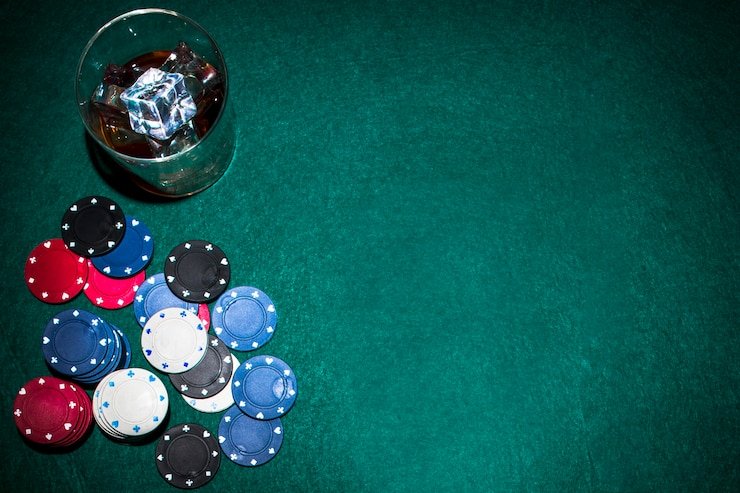 maxistoto login BandarQ table layout with six player seats and live dealer